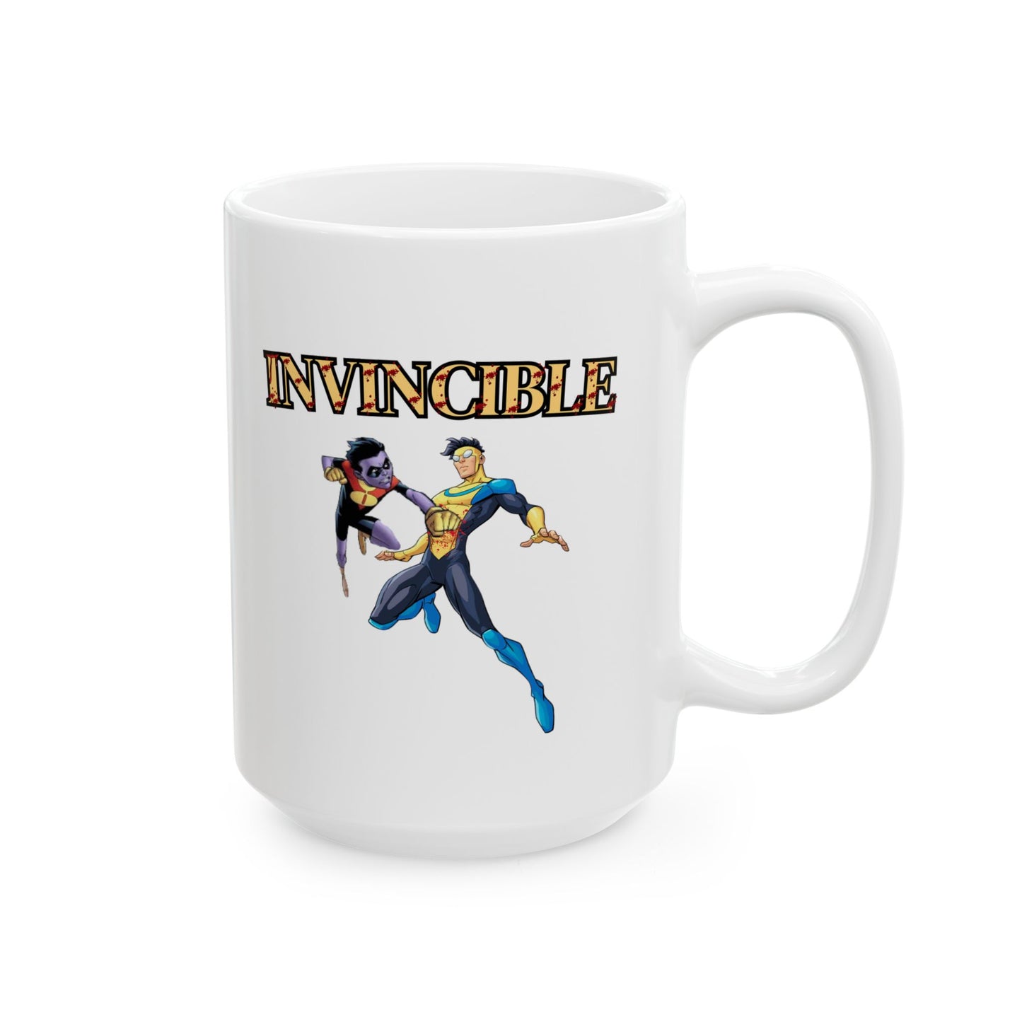 Mug - Invincible Superhero Ceramic Mug (11oz, 15oz)