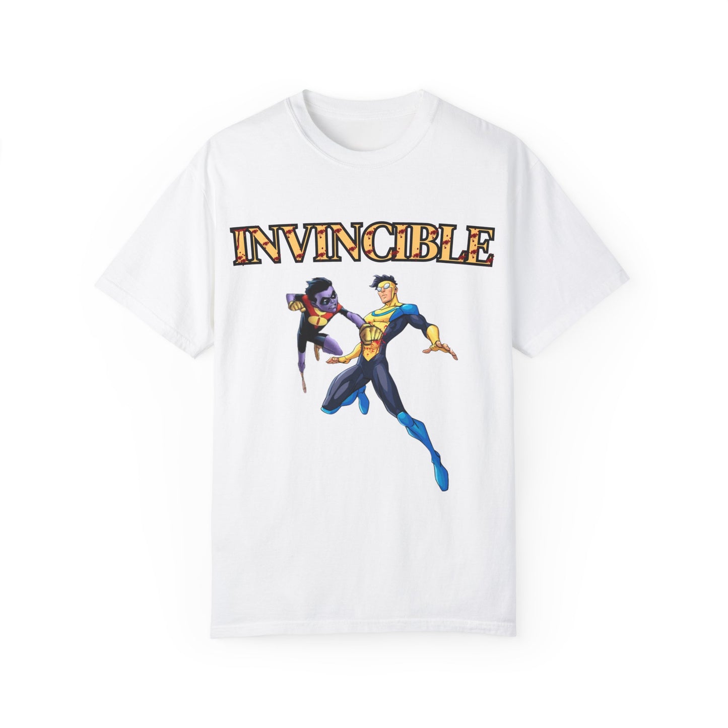 Unisex Invincible Superhero T-Shirt - Vintage Style Graphic Tee