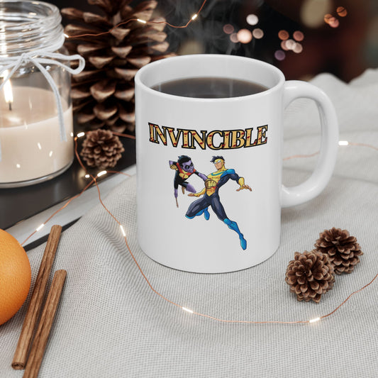 Mug - Invincible Superhero Ceramic Mug (11oz, 15oz)