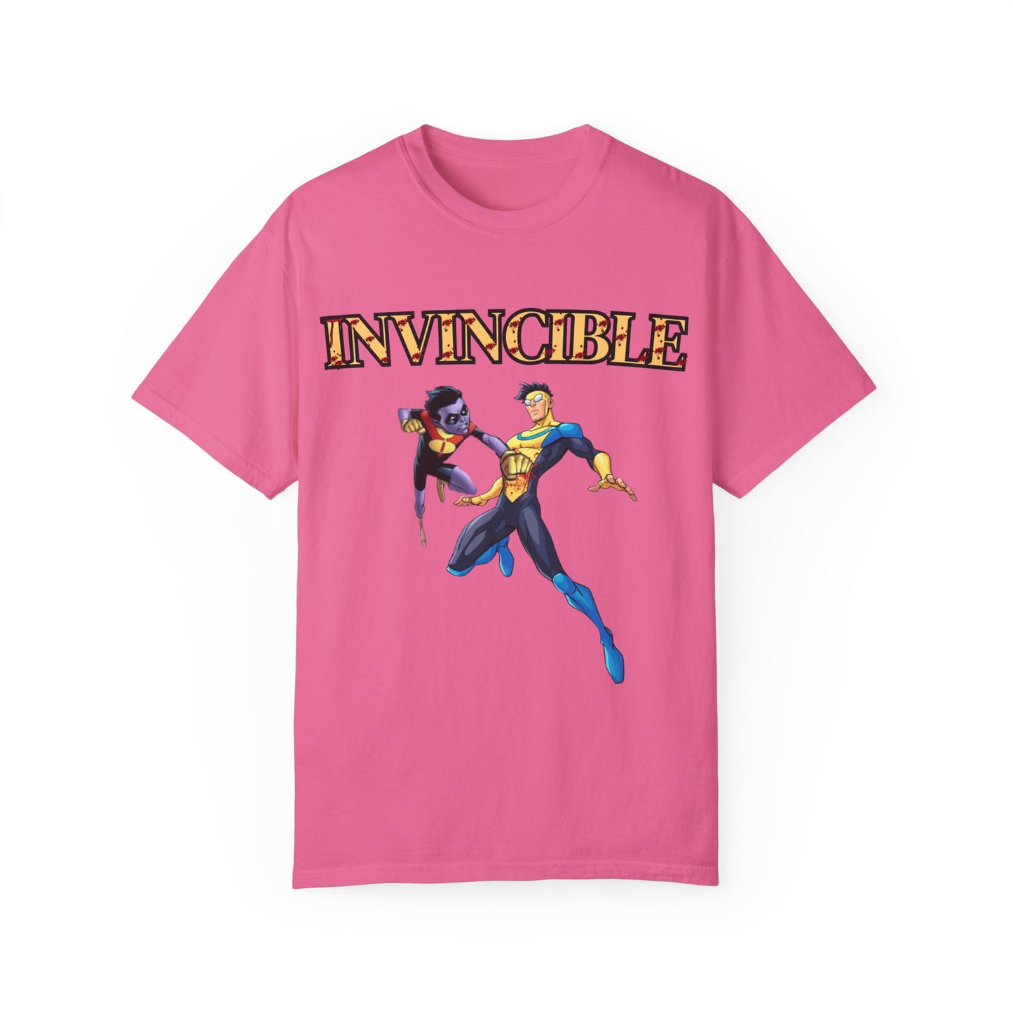 Unisex Invincible Superhero T-Shirt - Vintage Style Graphic Tee