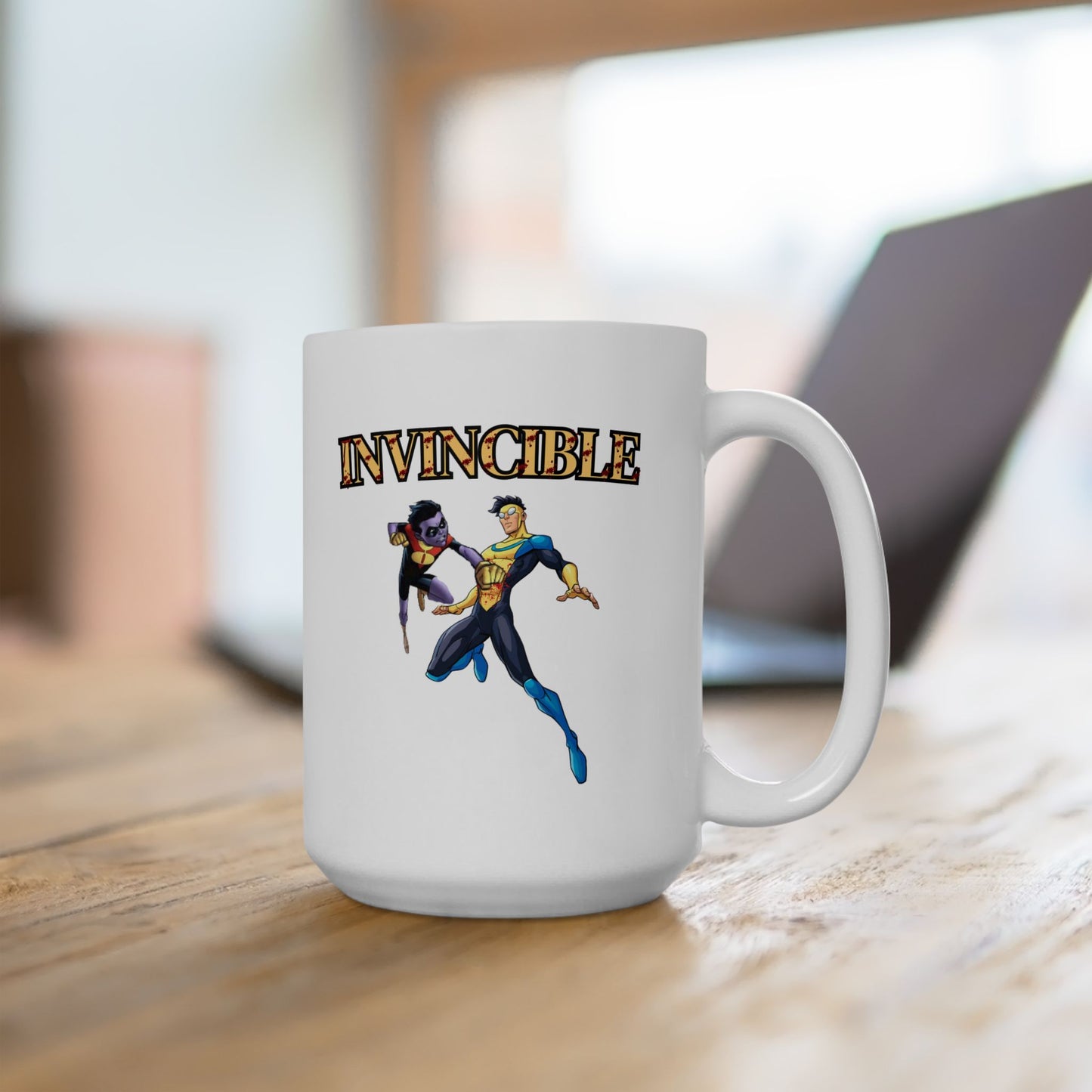 Mug - Invincible Superhero Ceramic Mug (11oz, 15oz)