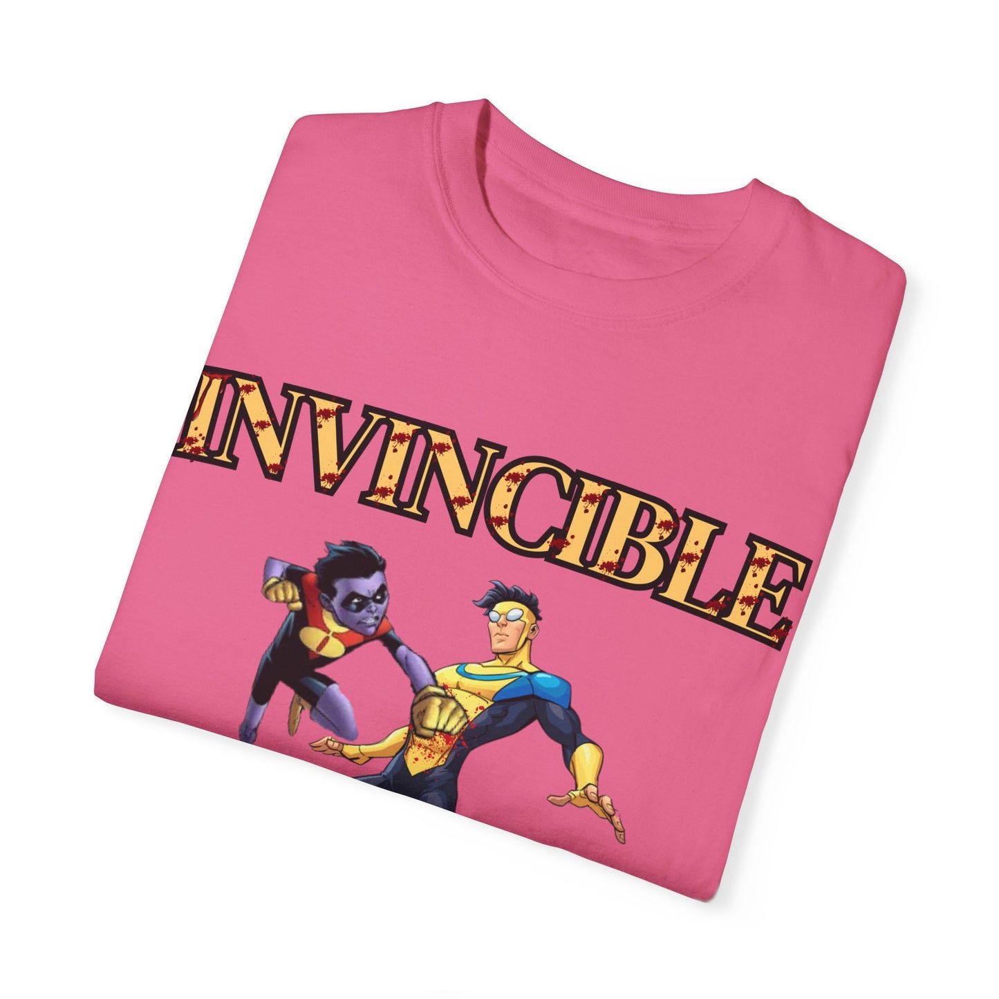 Unisex Invincible Superhero T-Shirt - Vintage Style Graphic Tee