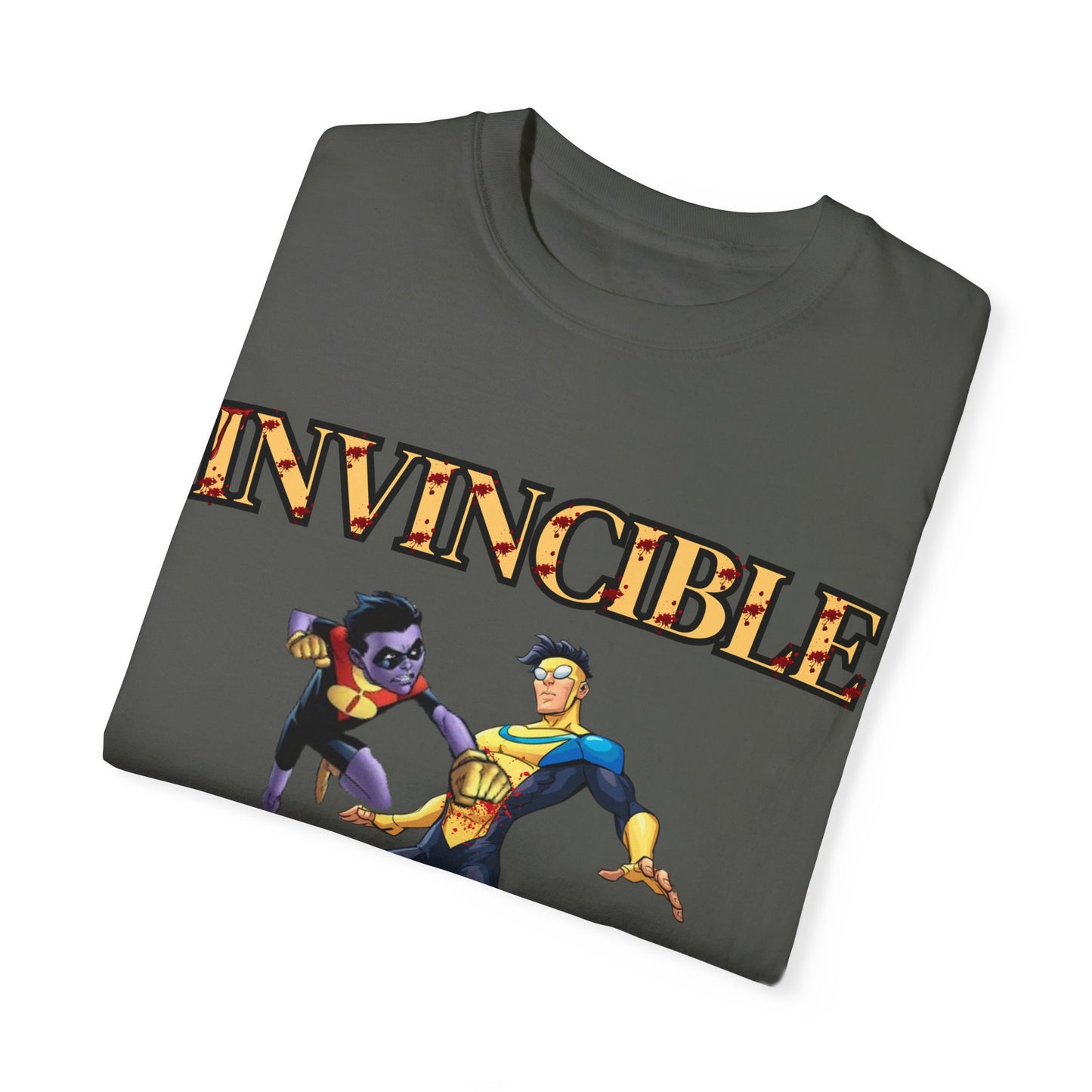 Unisex Invincible Superhero T-Shirt - Vintage Style Graphic Tee