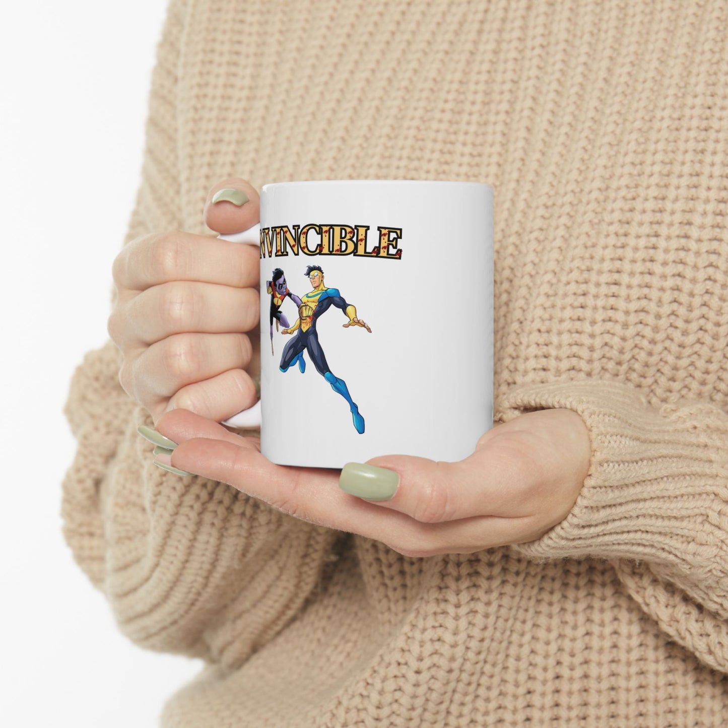 Mug - Invincible Superhero Ceramic Mug (11oz, 15oz)