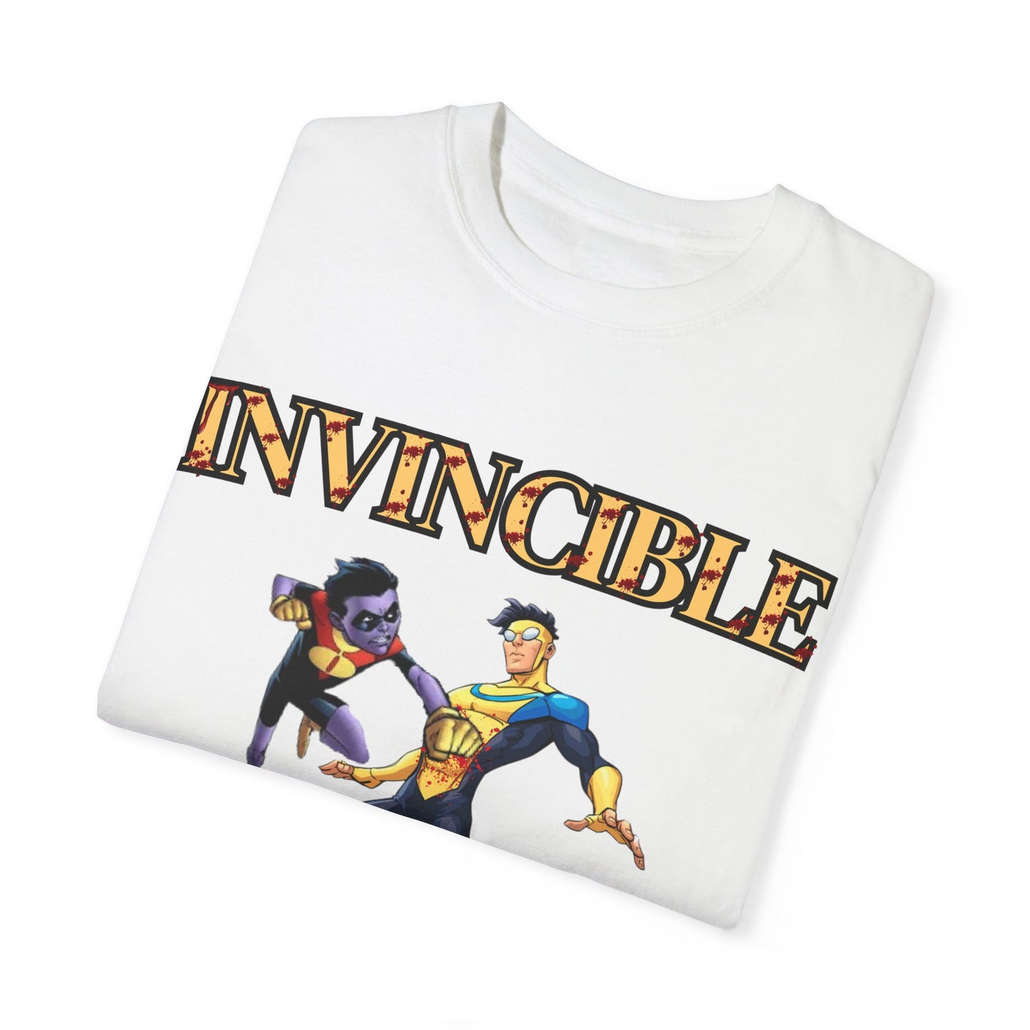 Unisex Invincible Superhero T-Shirt - Vintage Style Graphic Tee