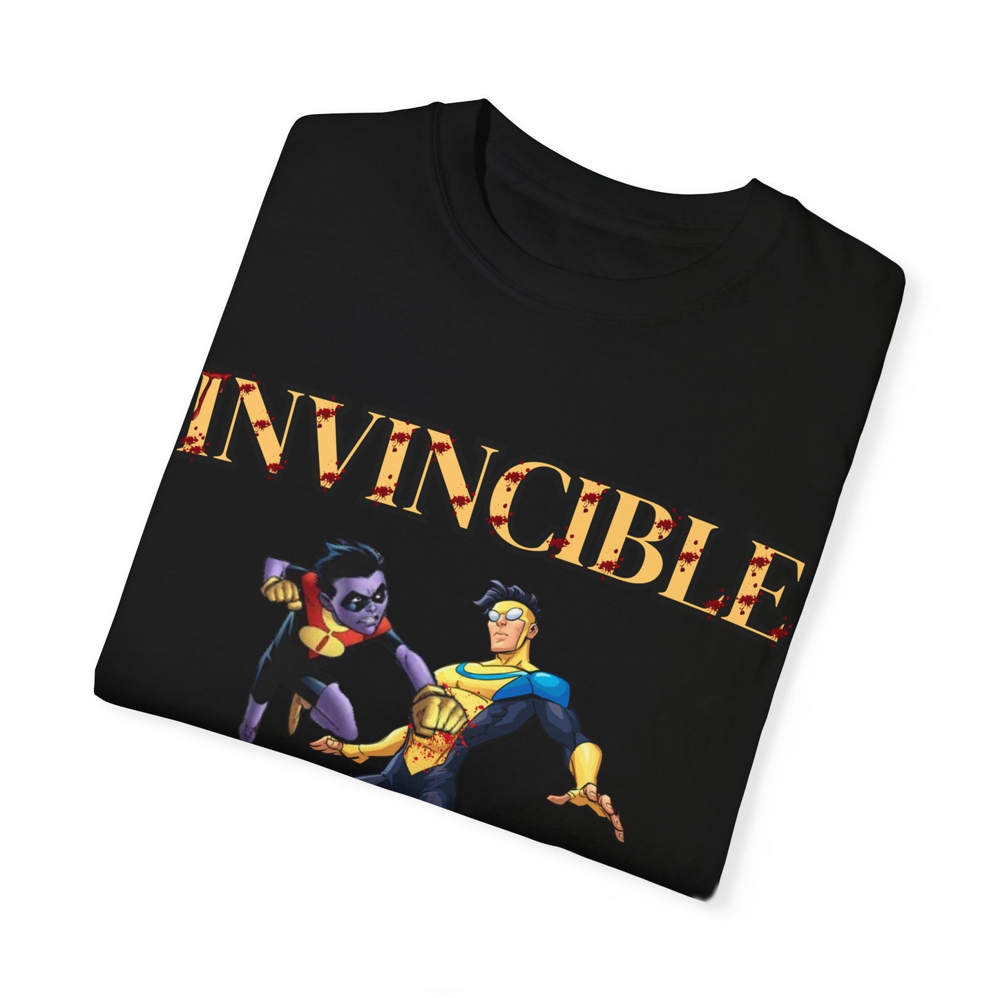 Unisex Invincible Superhero T-Shirt - Vintage Style Graphic Tee