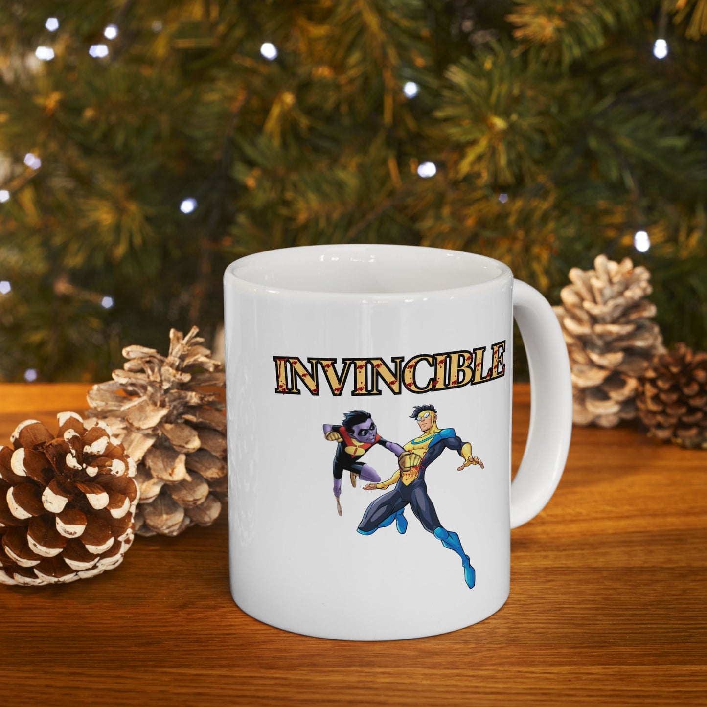 Mug - Invincible Superhero Ceramic Mug (11oz, 15oz)