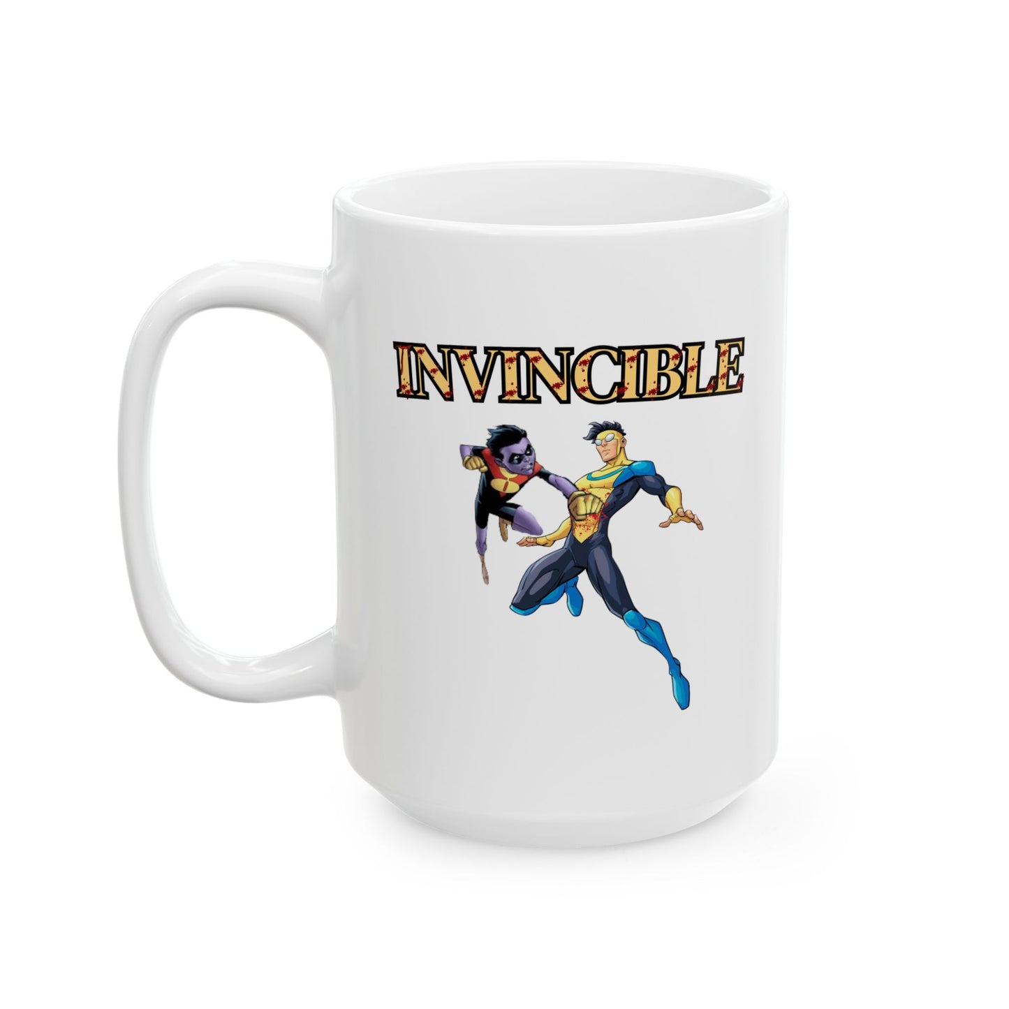 Mug - Invincible Superhero Ceramic Mug (11oz, 15oz)