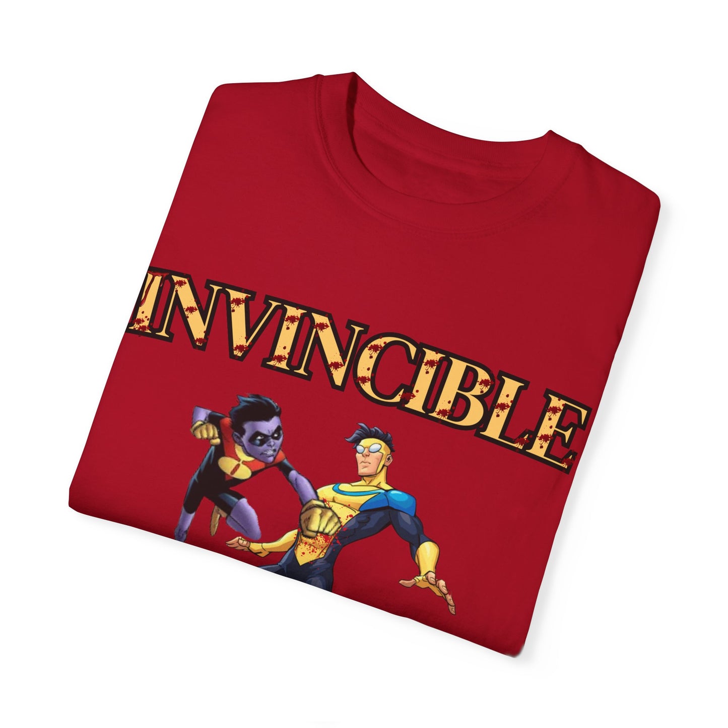 Unisex Invincible Superhero T-Shirt - Vintage Style Graphic Tee