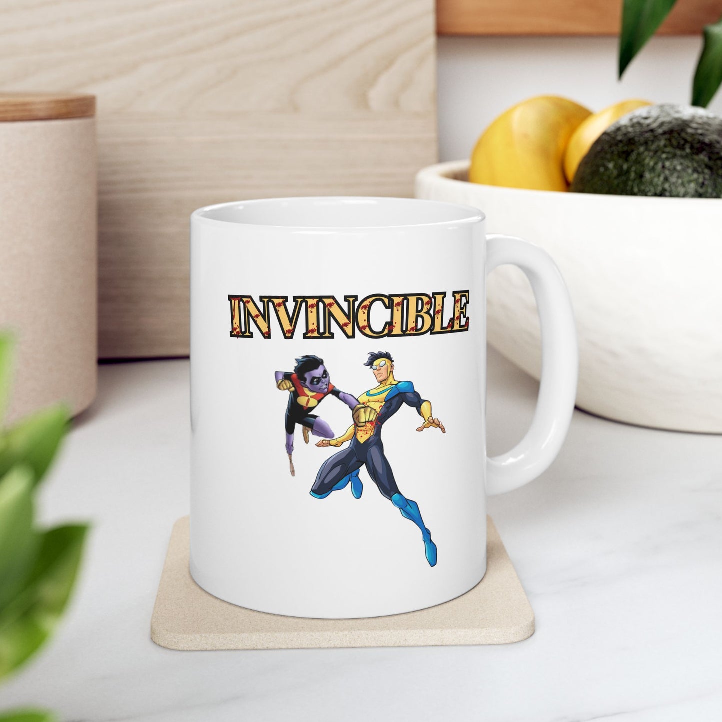 Mug - Invincible Superhero Ceramic Mug (11oz, 15oz)