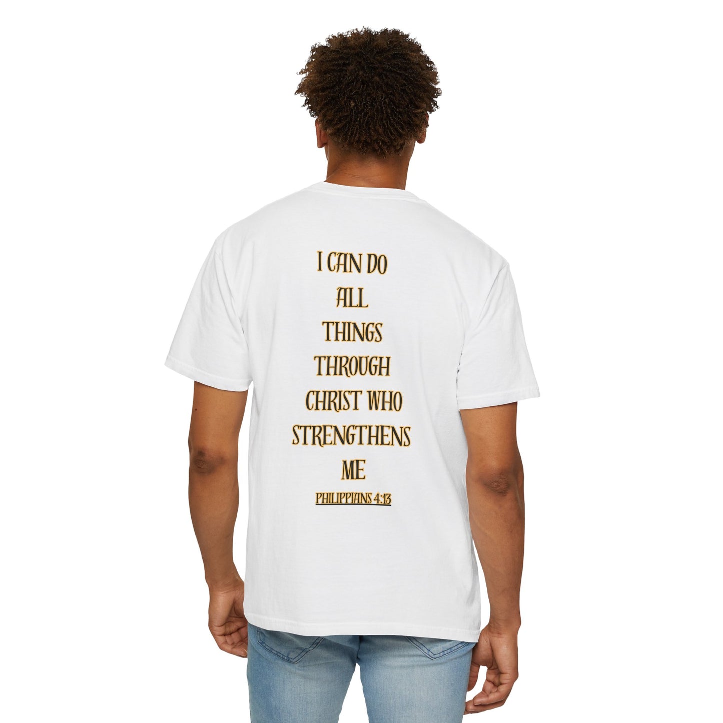 Christian Unisex T-shirt - Philippians 4:13 Design