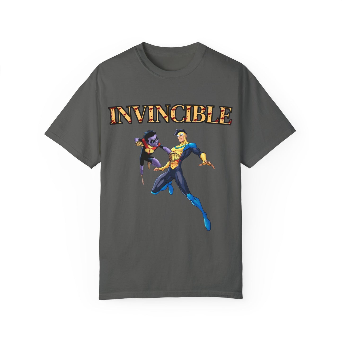 Unisex Invincible Superhero T-Shirt - Vintage Style Graphic Tee