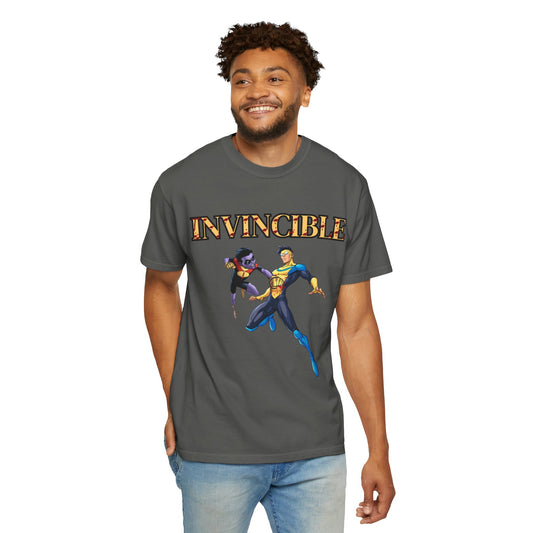 Unisex Invincible Superhero T-Shirt - Vintage Style Graphic Tee